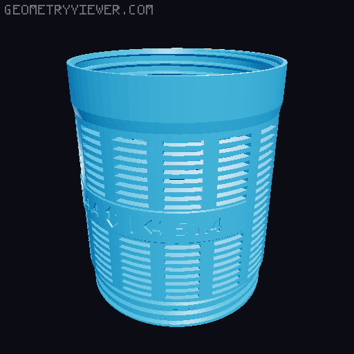 KID'nR  XL - Keep It Dry ... and Rolling for the Larger Diameter Spools! (Silica Gel Box) 3D model thumbnail