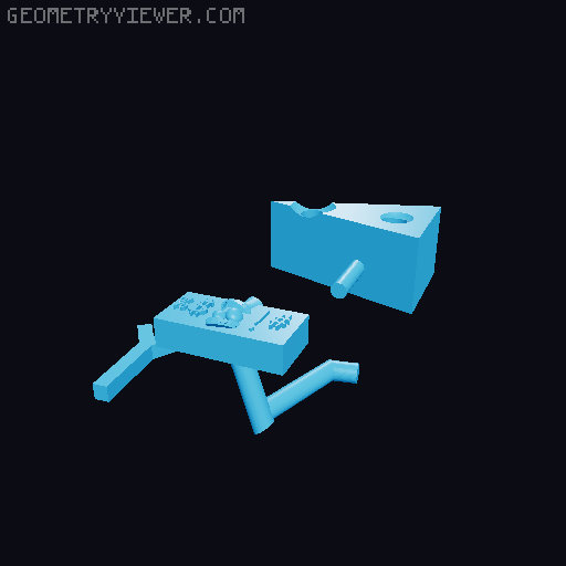 Zooble Action figure  3D model thumbnail