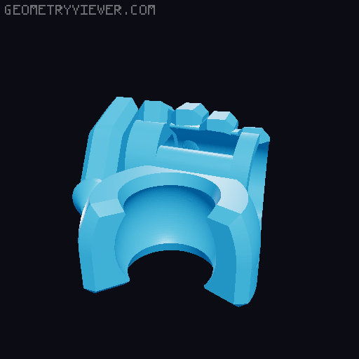 The Jedi Sword 3D model thumbnail