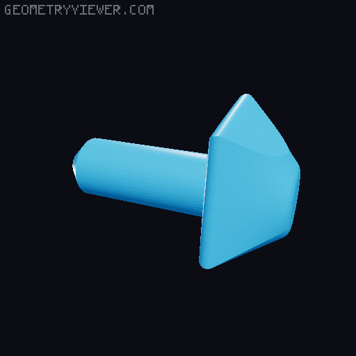 German War Hammer (15th Century) 3D model thumbnail