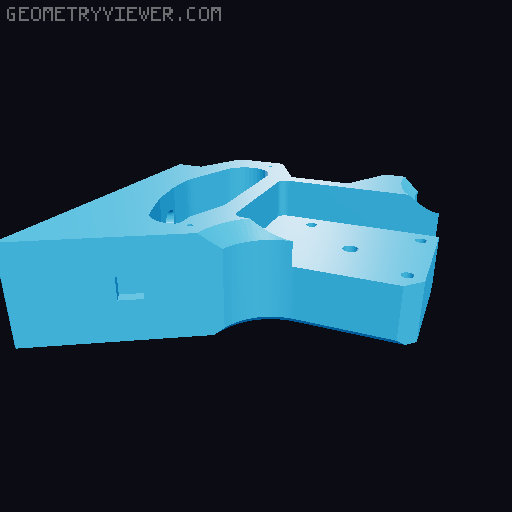 Prusacaster - Creality K1/K1C Split 3D model thumbnail
