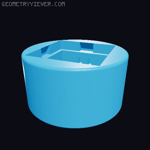 Terminator Head Fidget Clicker 3D model thumbnail