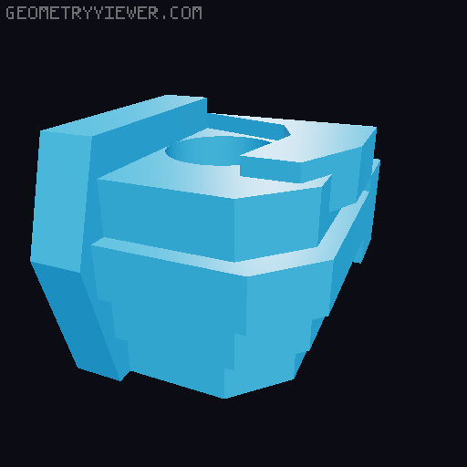 Eggatron--Easter egg transformer & bunny companion 3D model thumbnail