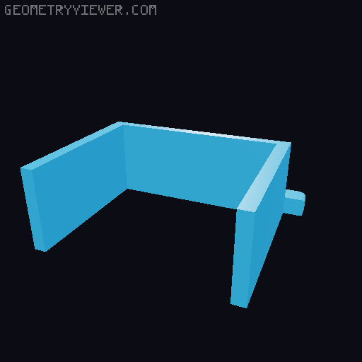 LEGISMOTE. Lightgun para WII remote 3D model thumbnail