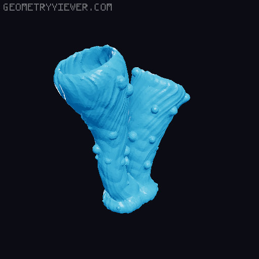 100 Fantasy Plants for Tabletop Base & Terrain Design (Alien Vegetation 61) 3D model thumbnail