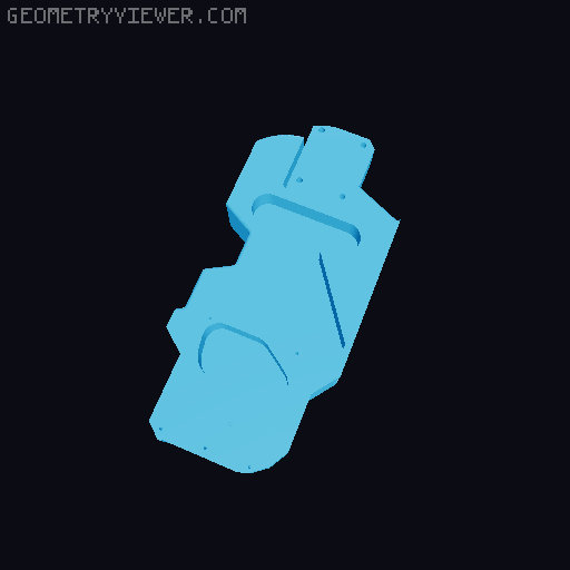 Transcaster 2077 3D model thumbnail