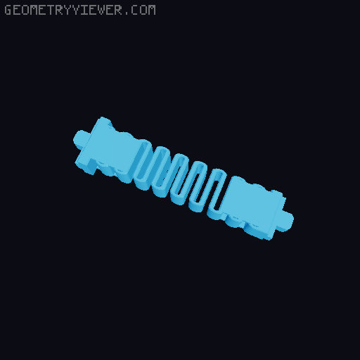 Skull Bobble Head 3D model thumbnail
