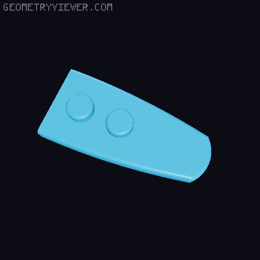 Surfer Guy Giant Minifig 3D model thumbnail