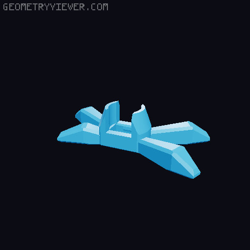 Dummy 13 Bird Feet 3D model thumbnail