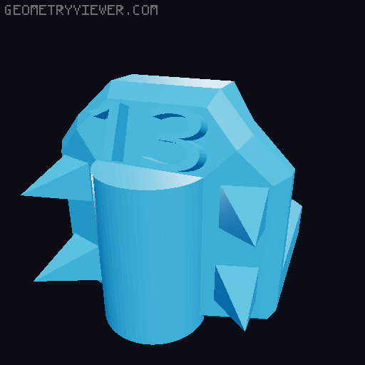 Cortex 13 (Dummy 13 Armor) 3D model thumbnail
