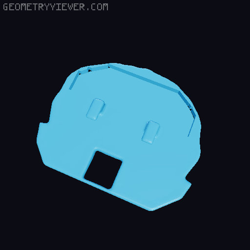 Cupcake Flesh Mouth (fnaf) 3D model thumbnail