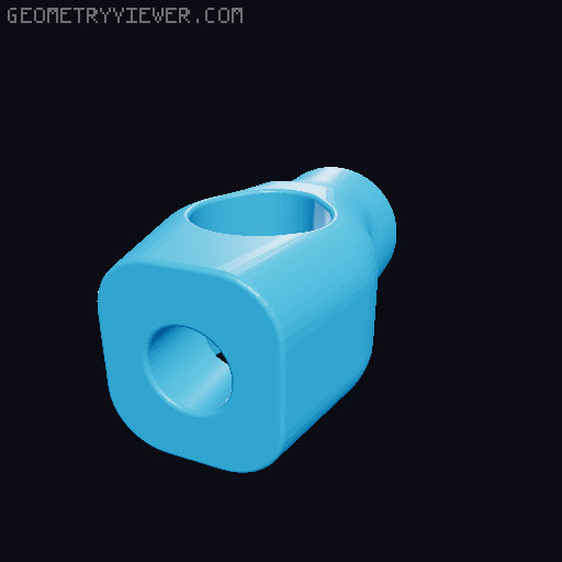 Modular holder system (3rd hand / lab stand) 3D model thumbnail
