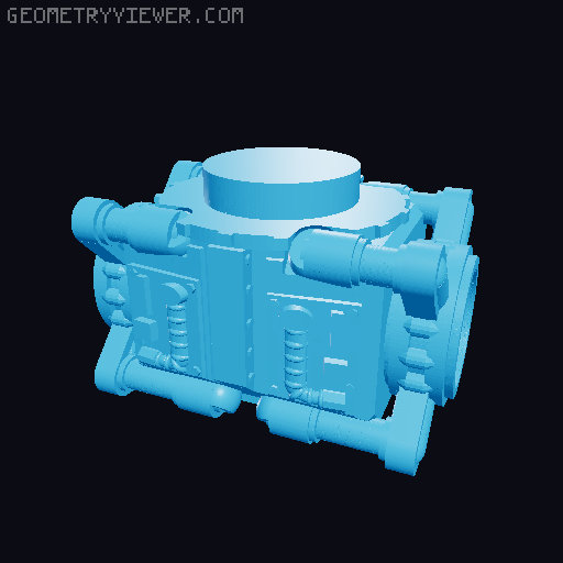 Werewolf Titan - Epic WH40k 3D model thumbnail