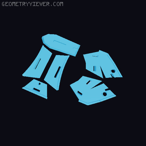 Benchy Kit Card 3D model thumbnail