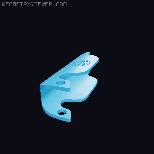 Gravity Knife (Changed) 3D model thumbnail