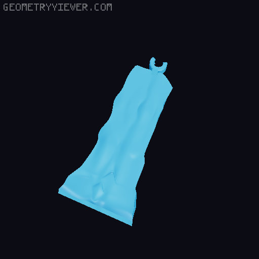 Cape for Mini 13 [v1] 3D model thumbnail