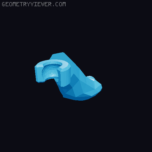 Ball and Socket Wolf 3D model thumbnail