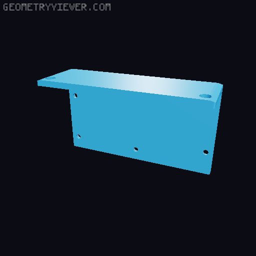 RE-RE-Remix-RGB BentoBox 2x 5015 radial fans HEPA/Carbon filter 3D model thumbnail