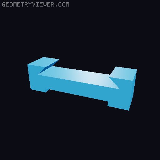 N Scale Bachmann EZ Track Risers 3D model thumbnail
