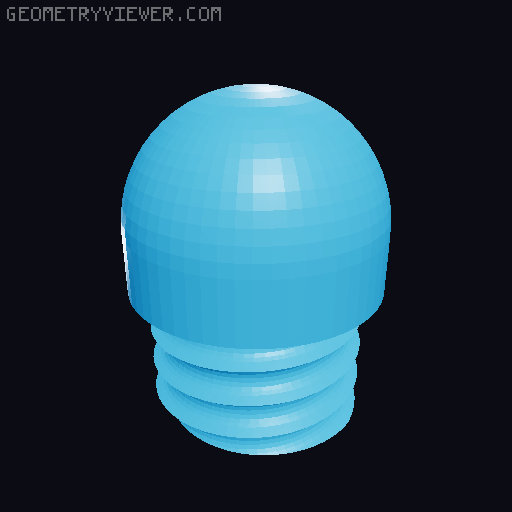 Azimuth bearing 3D model thumbnail