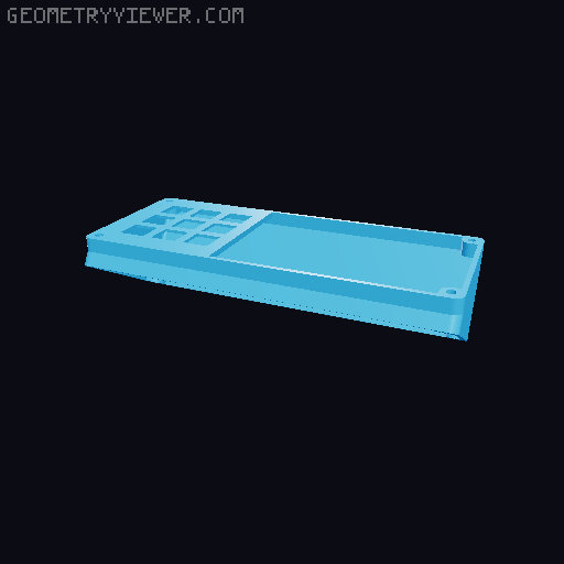 MisteRdeck - 3x3 Macropad with 5 Volume Sliders 3D model thumbnail