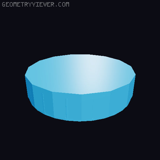 Dillon Powder Gauge Lid 3D model thumbnail