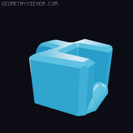 Big Flexi Rexi Split 3D model thumbnail