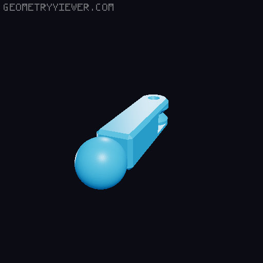 TEST DUMMY 13 ORGANIC ARM BY 3DNUEVO 3D model thumbnail