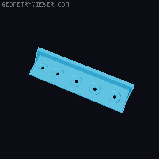 Multiboard tool holders 3D model thumbnail