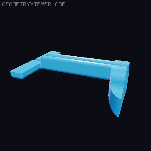 Mounting bracket for DMR Hotspot and Meshtastic or Meshcore 3D model thumbnail