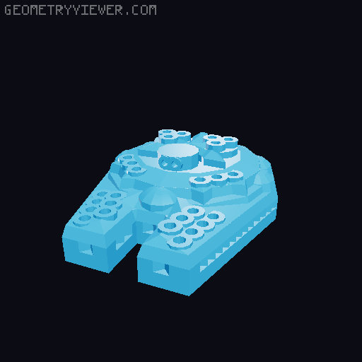 Ngetv-class Science Vessel 3D model thumbnail