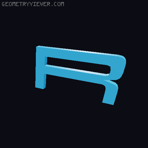 Flipper Zero Top Case 3D model thumbnail