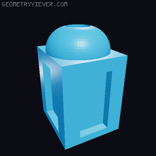 BenchyNodon Diabolis 3D model thumbnail