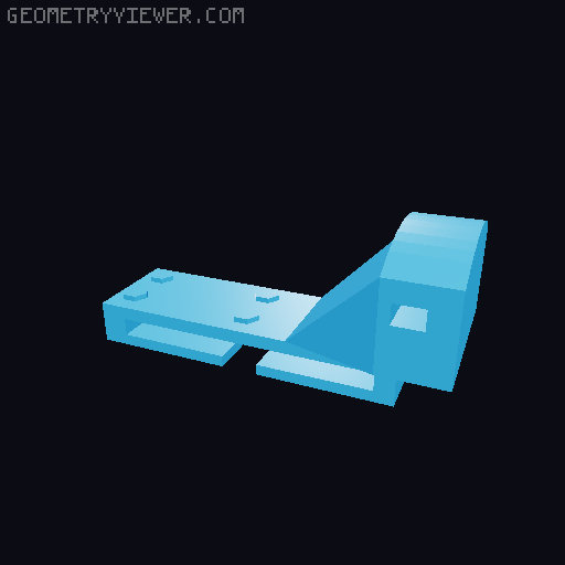 1/29 Gantry Crane 3D model thumbnail
