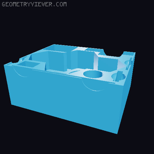 Armello Board Game Organizer 3D model thumbnail