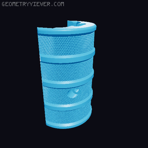 MULTI-TOOL ___ Barrel Clamp Picatinny Rail Mod + Frontgrip (Boom Grip) 3D model thumbnail