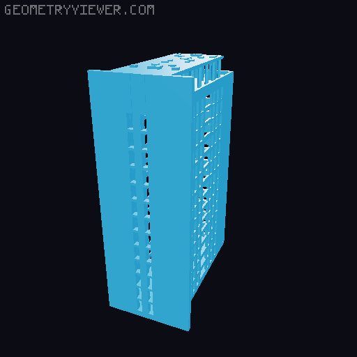 Immeuble villemomble cité de la sablière de villemomble  3D model thumbnail