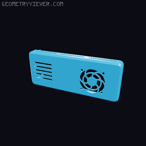 MFD Walksnail avenger x18   3D model thumbnail