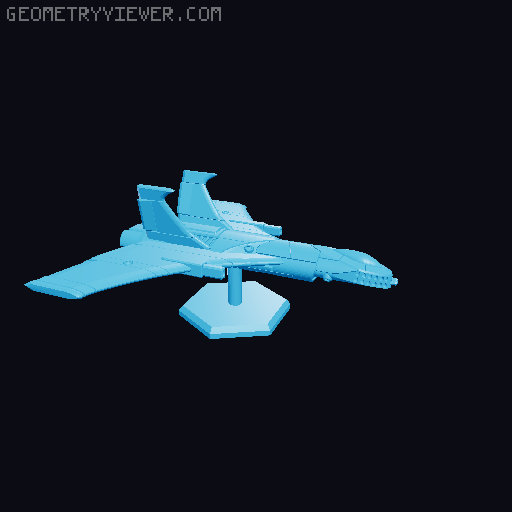 Jagatai Omnifighter 3D model thumbnail