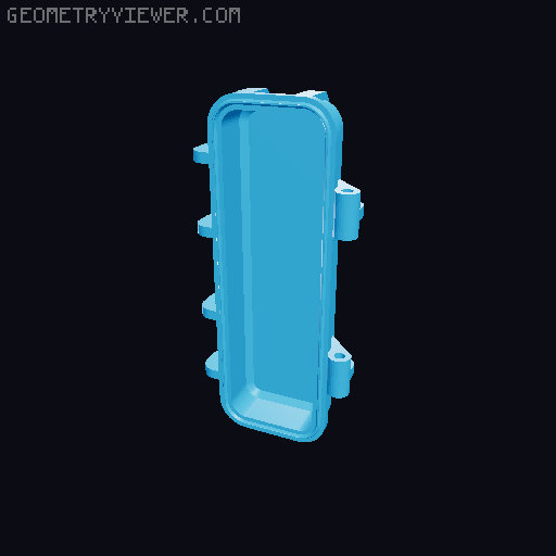 Rugged Box for mini rachet set 3D model thumbnail