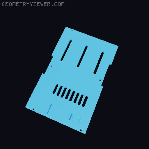 IKEA LACK Enclosure Remixes 3D model thumbnail