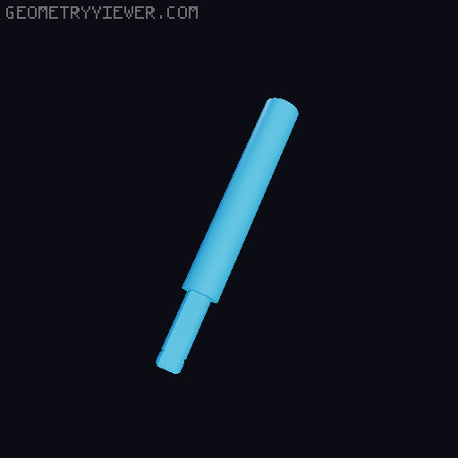 Jugger sticks and kette for MINI 13 3D model thumbnail