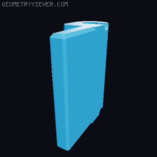 Donut's Beyblade X Deck Box 3D model thumbnail