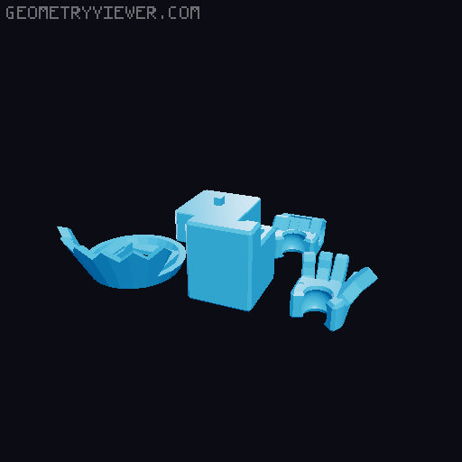 Mini 13 Elf on the Shelf 3D model thumbnail