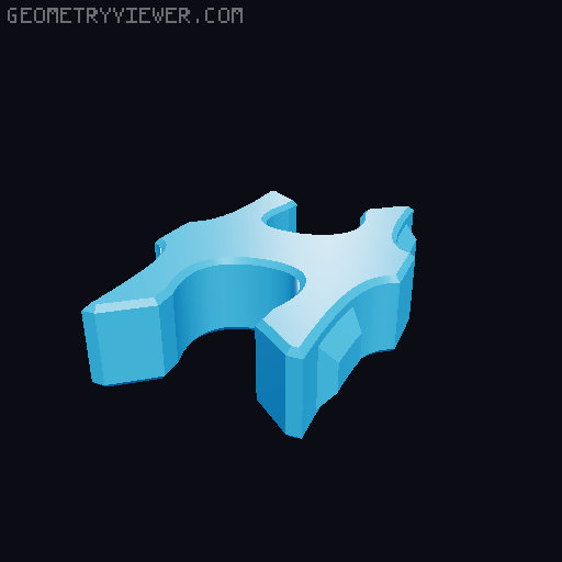 Insurgent Landing Pad 3D model thumbnail