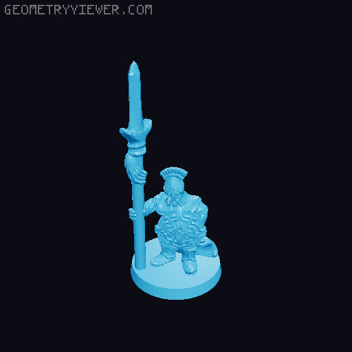 Knights of Dale 10mm Scale 3D model thumbnail