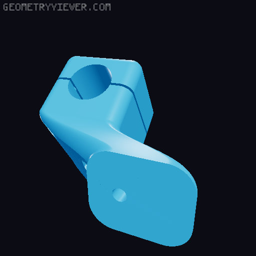 Auxiliary Fuel Tank Voge 900dcx 3D model thumbnail