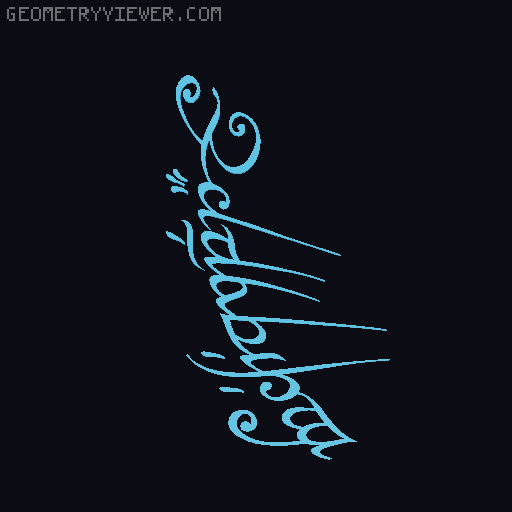 One Ring Inscription 3D model thumbnail
