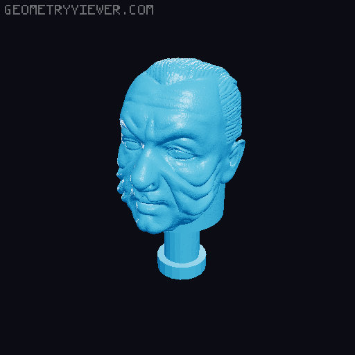 Sirna Kolrami figure head_ Star Trek 3D model thumbnail