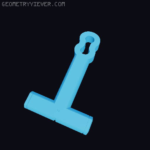 Dummy 13 Nitrogen Recoil Gun 3D model thumbnail